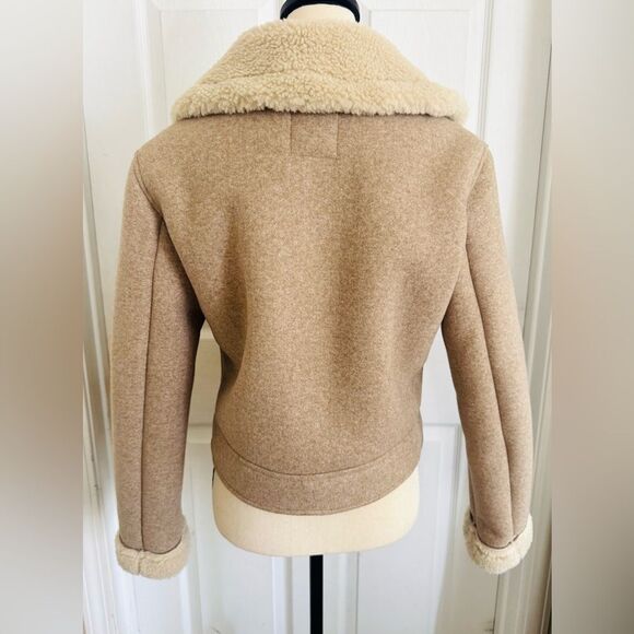 ZARA DOUBLE FACED SOFT JACKET - Picture 5 of 7